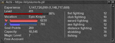 Signature for player Achi