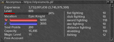 Signature for player Anonymus