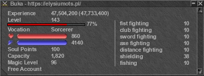 Signature for player Buka