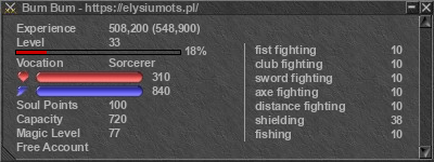 Signature for player Bum Bum