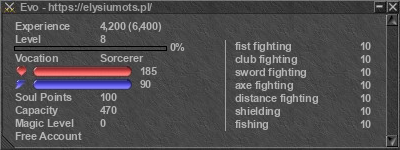 Signature for player Evo