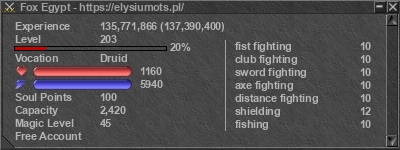 Signature for player Fox Egypt