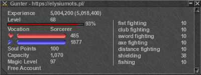 Signature for player Gunter