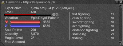 Signature for player Hawanna