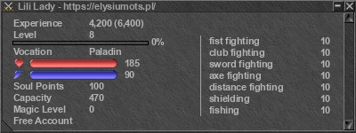 Signature for player Lili Lady