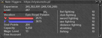 Signature for player Nate Higgers