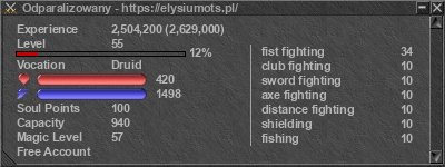 Signature for player Odparalizowany