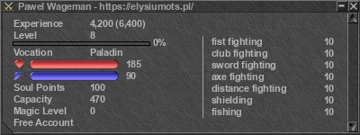 Signature for player Pawel Wageman