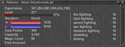 Signature for player Rakuna