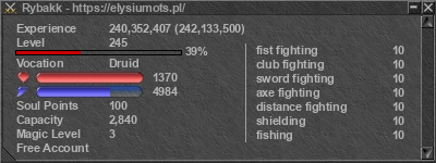 Signature for player Rybakk