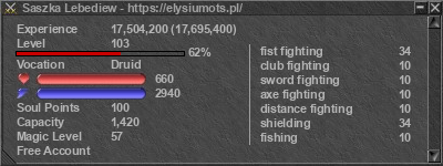 Signature for player Saszka Lebediew