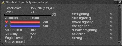 Signature for player Xbxb