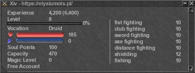 Signature for player Xiv