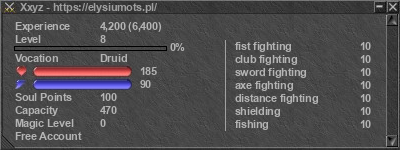 Signature for player Xxyz